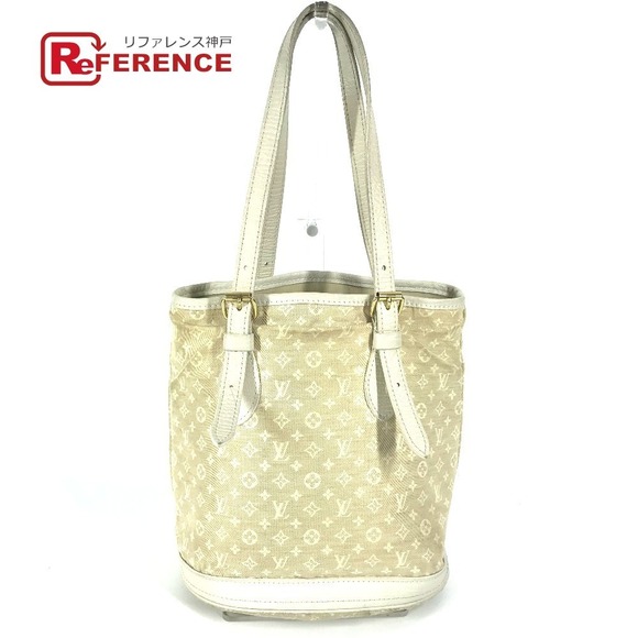 Louis Vuitton PM Brown lan Bucket Shoulder Tan Bag beige - Picture 1 of 9